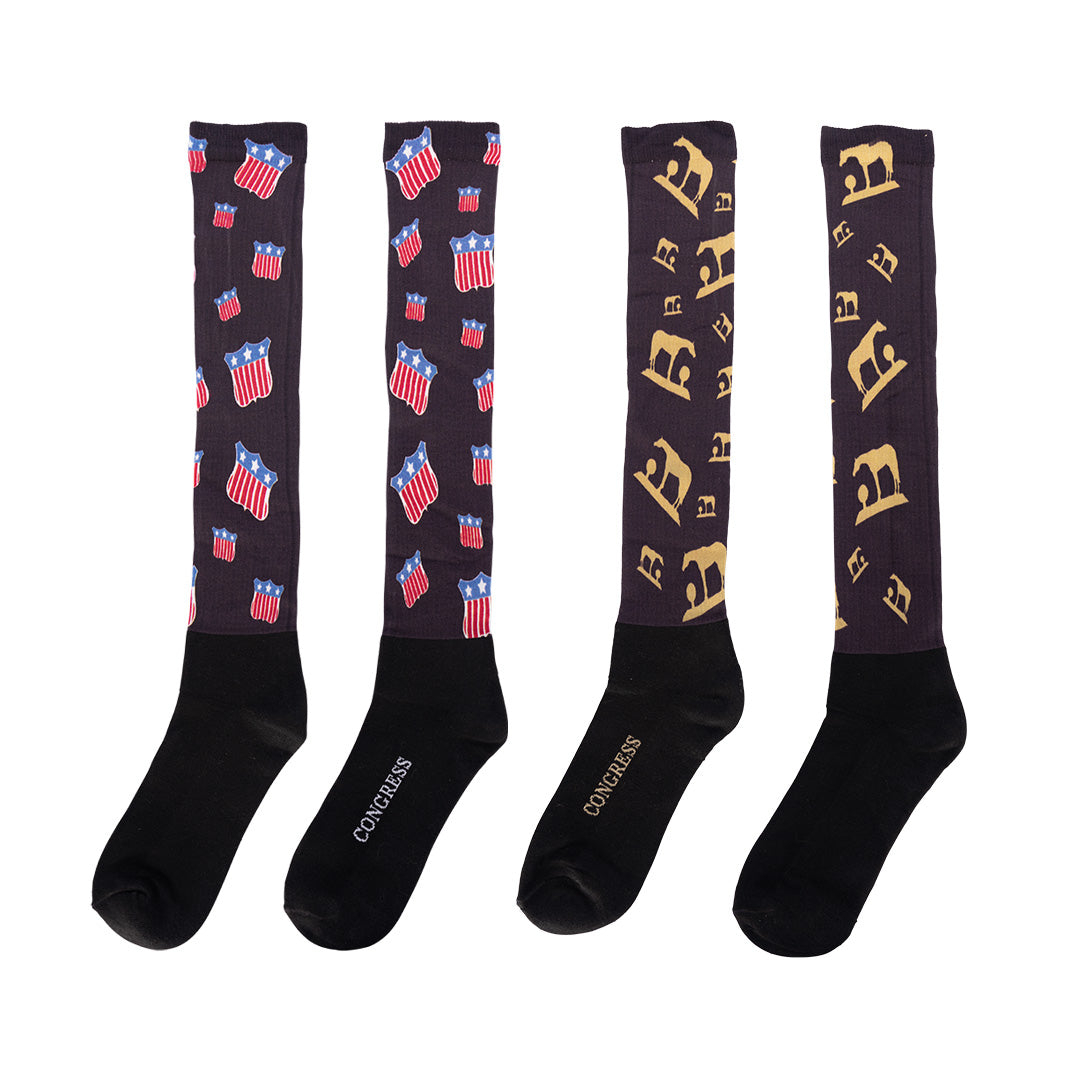 2025 Congress Nylon Printed Tall Sock