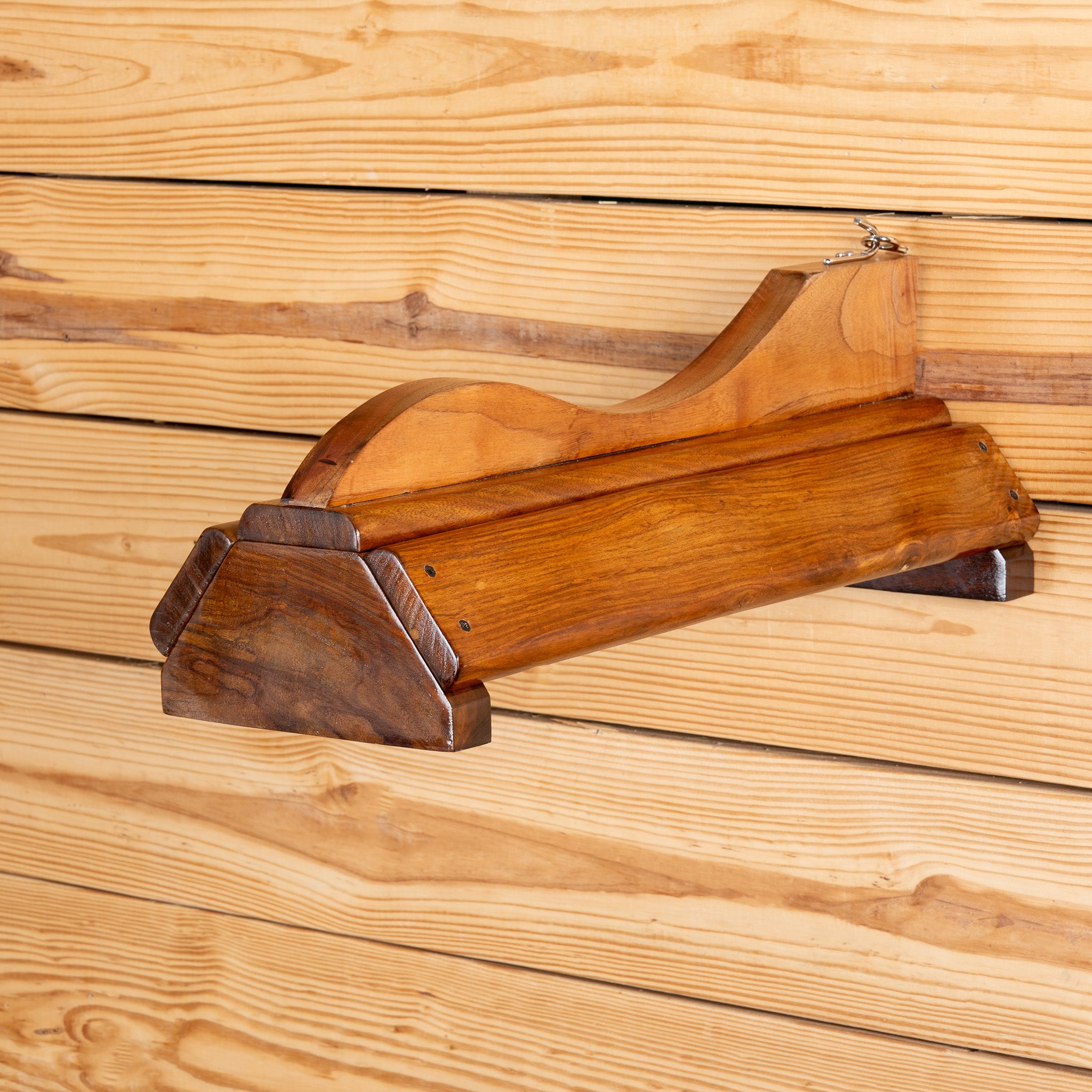 Schneiders® Deluxe Wooden Saddle Rack with Spine Stabilizer