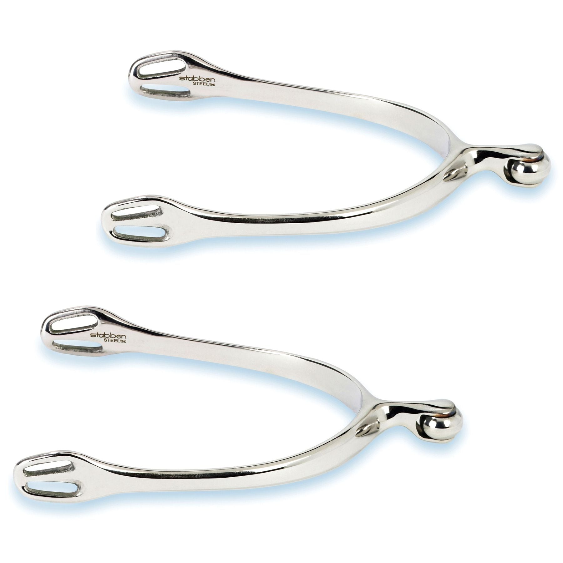 Stubben STEELtec Dynamic Soft Touch Rowel Spurs