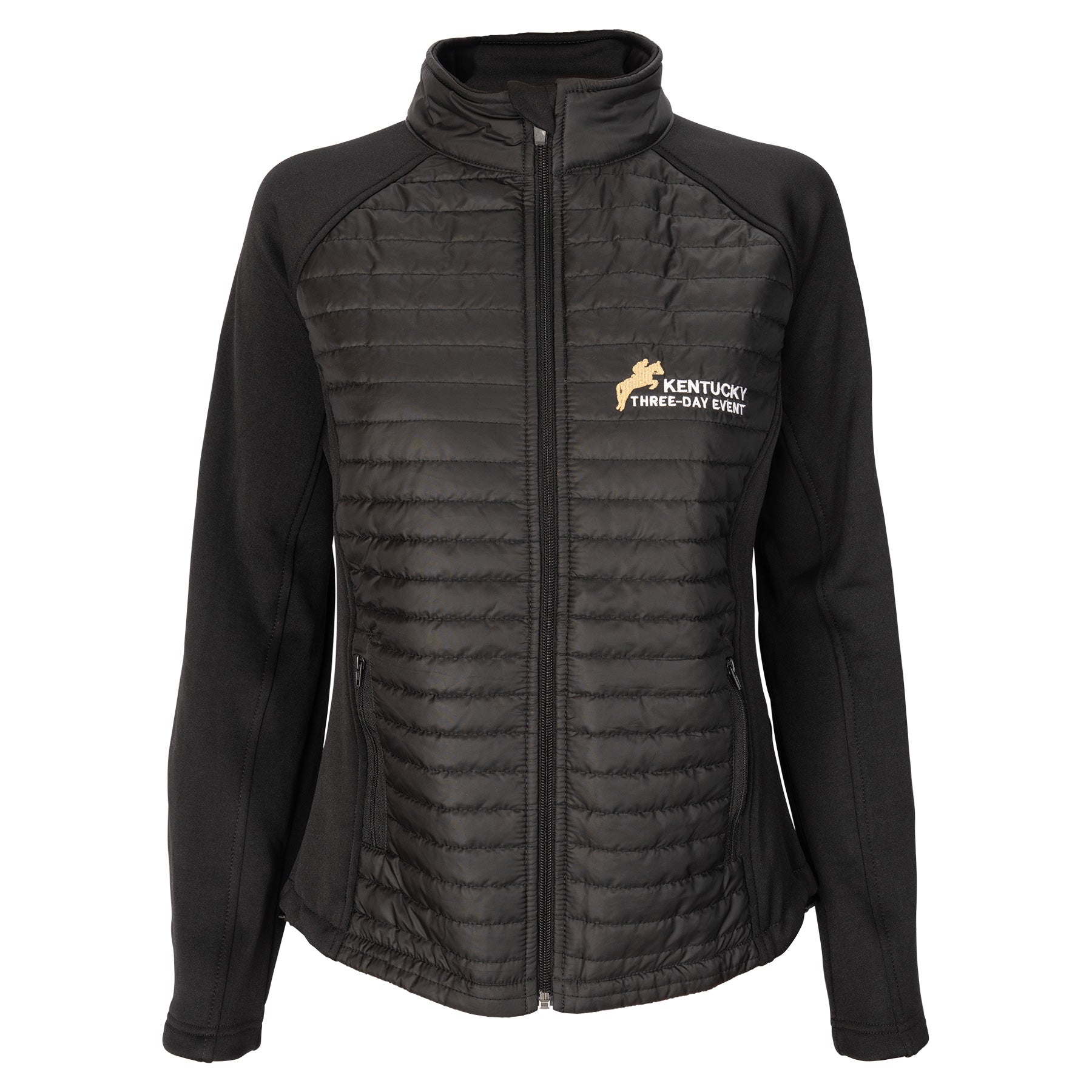 K3DE Ladies Combo Quilted Jacket