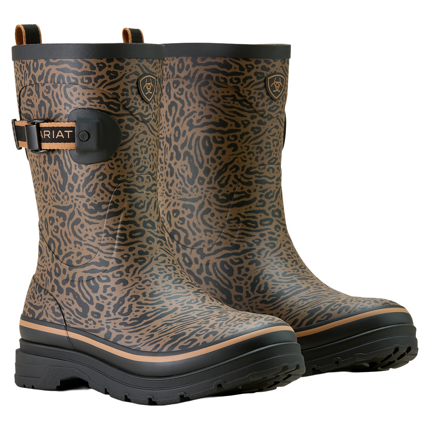 Ariat® Ladies Kelmarsh Ocelot Mid Rubber Boots