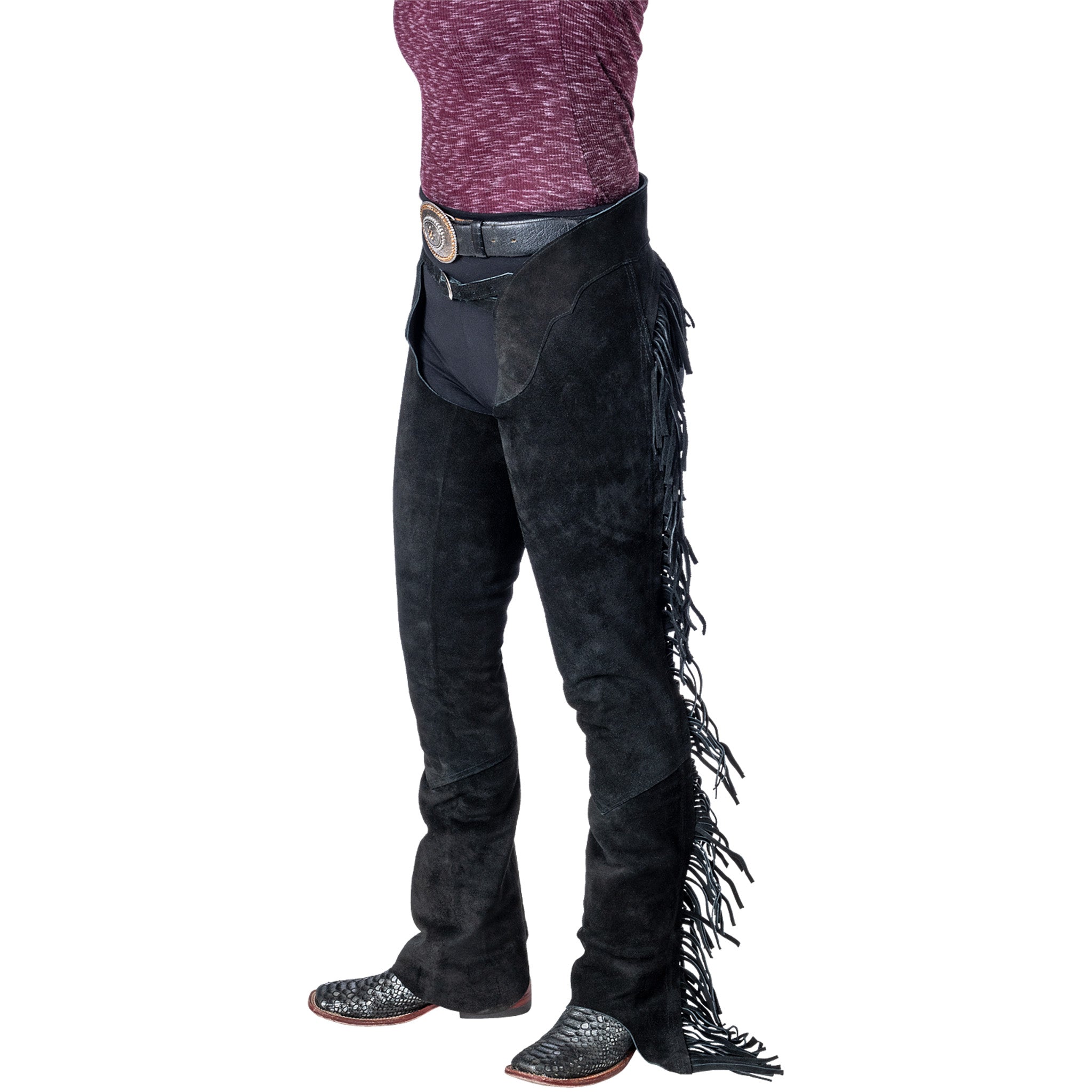 Tough 1 Premium Suede Equitation Chaps